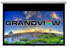 Grandview Cyber Series 77" inch Manual Pull Down 16:9 Projector Screen
