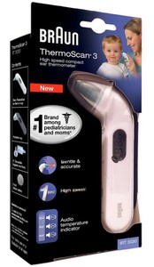 Braun high speed thermometer baby