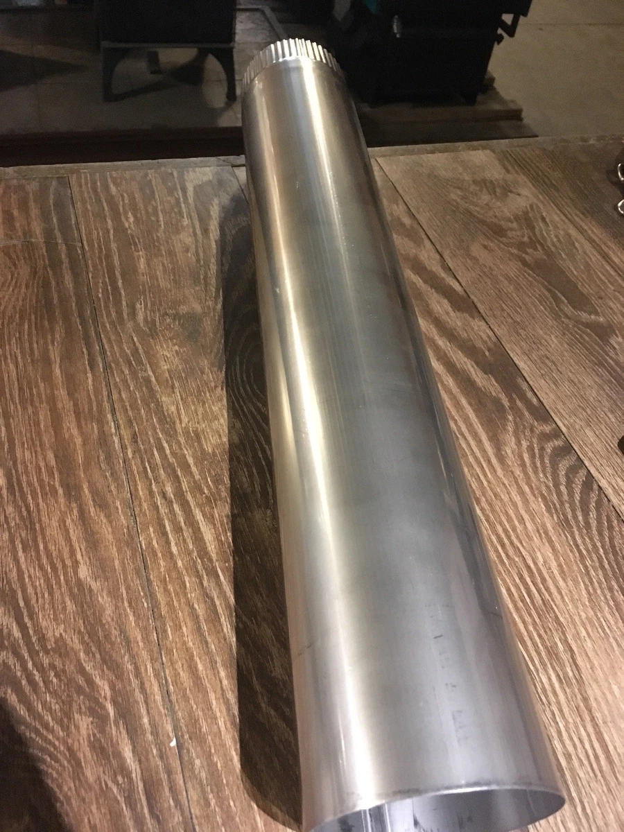 4”x24” 316L Stainless Steel Stove Pipe / Direct Vent Coal Pipe Keystoker |  eBay