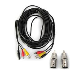 16X 100FT 30M BNC CCTV SURVEILLANCE SECURITY CAMERA AUDIO VIDEO POWER CABLE CORD