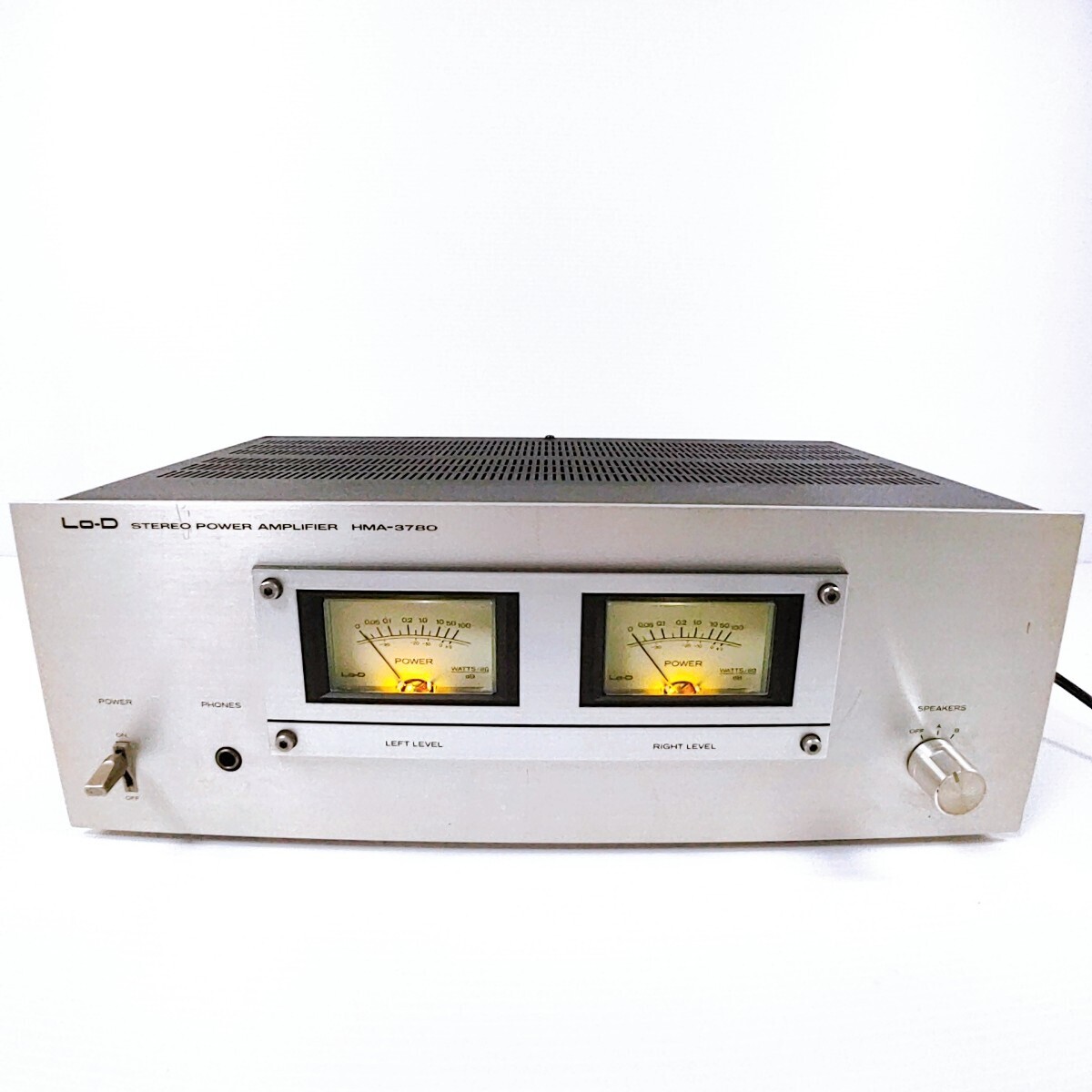 HITACHI LO-D ステレオパワーアンプ HMA-3700 HITACHI LO-D ステレオパワーアンプ HMA-3700