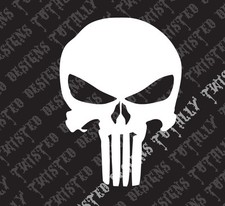 Punisher skull car truck vinyl decal sticker marvel comic book avengers