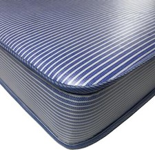 Wilson Beds - Waterproof PVC Mattress - One Sided, Foam Free, Medium Soft, Blue