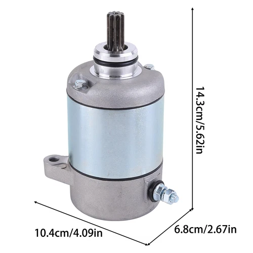 FOR HONDA TRX350TM 2WD FOURTRAX RANCHER 9 TOOTH ELECTRIC STARTER MOTOR TRX350TE - Picture 3 of 21