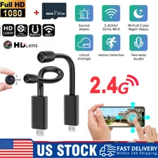 32G Mini Wifi IP Wireless USB Camera HD 1080P Home Security DVR Motion Detection