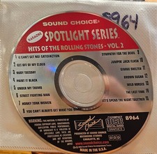 SC8964     ROLLING STONES HITS    SOUND CHOICE KARAOKE CDG HARD