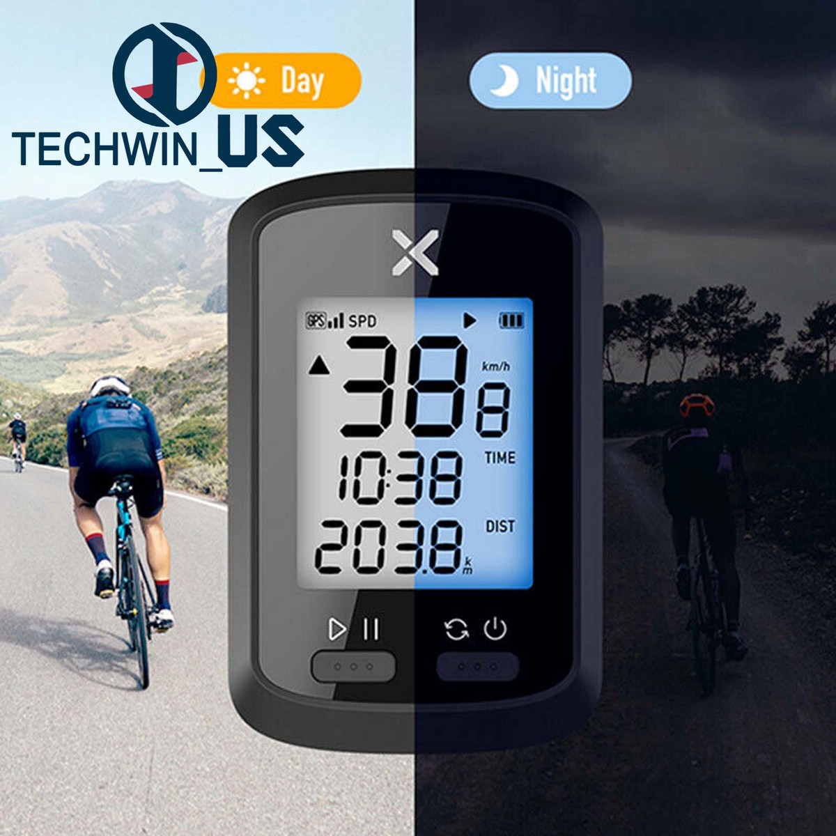 Xoss G+ Smart GPS Cycling Bike Wireless ANT+Computer IPX7