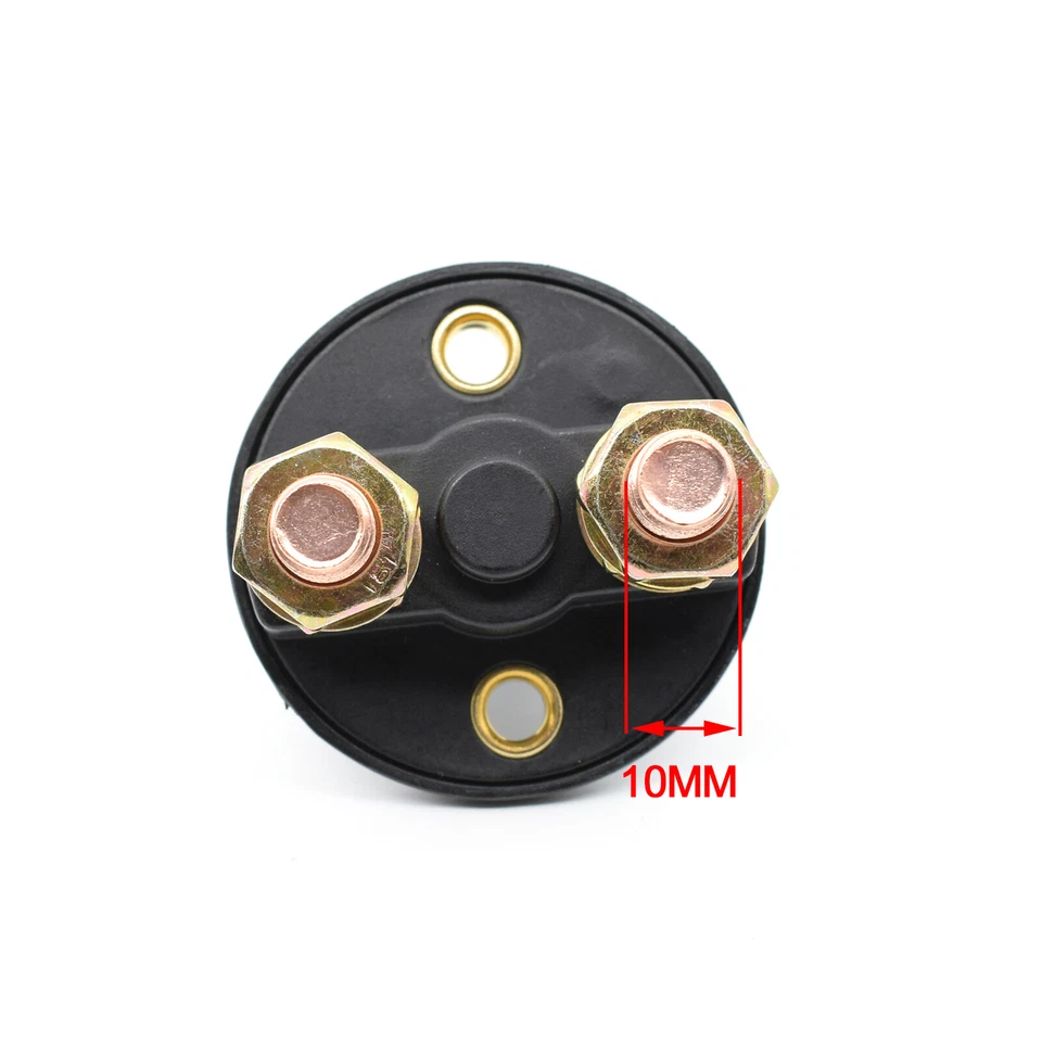 Interruptor aislador de batería con llave de repuesto 100A 12V desconexión maestra de corte de alimentación Foto 3 de 4