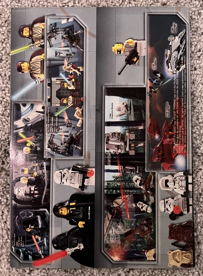 Lego 8009 Star Wars Technic R2-D2 Instruction Manual Only - Image 2 of 2