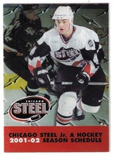 2001-02 Chicago Steel USHL Hockey Schedule !!! Gunzo's Pure Hockey