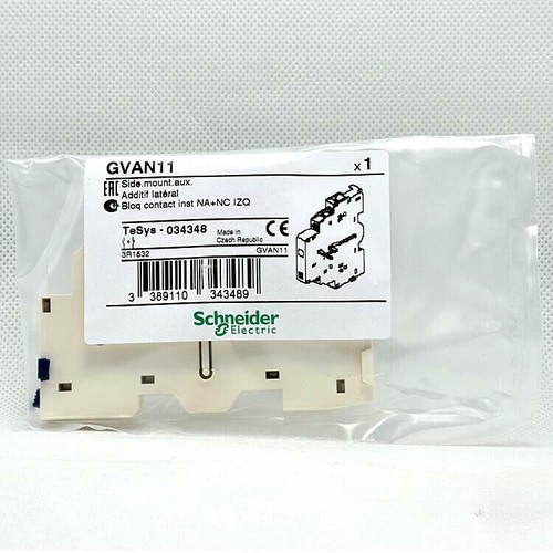 GVAN11 circuit breaker Auxiliary Contact Block x 1PC NEW - Picture 3 of 4