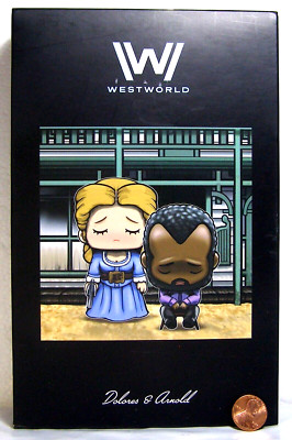 Warner Brothers Westworld Dolores & Arnold Figures 2018 Figure,Base,Wall     91W