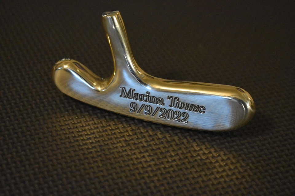 Custom Personalized Engraved Trophy Memory Bullseye Putter Head - Image 4 of 4