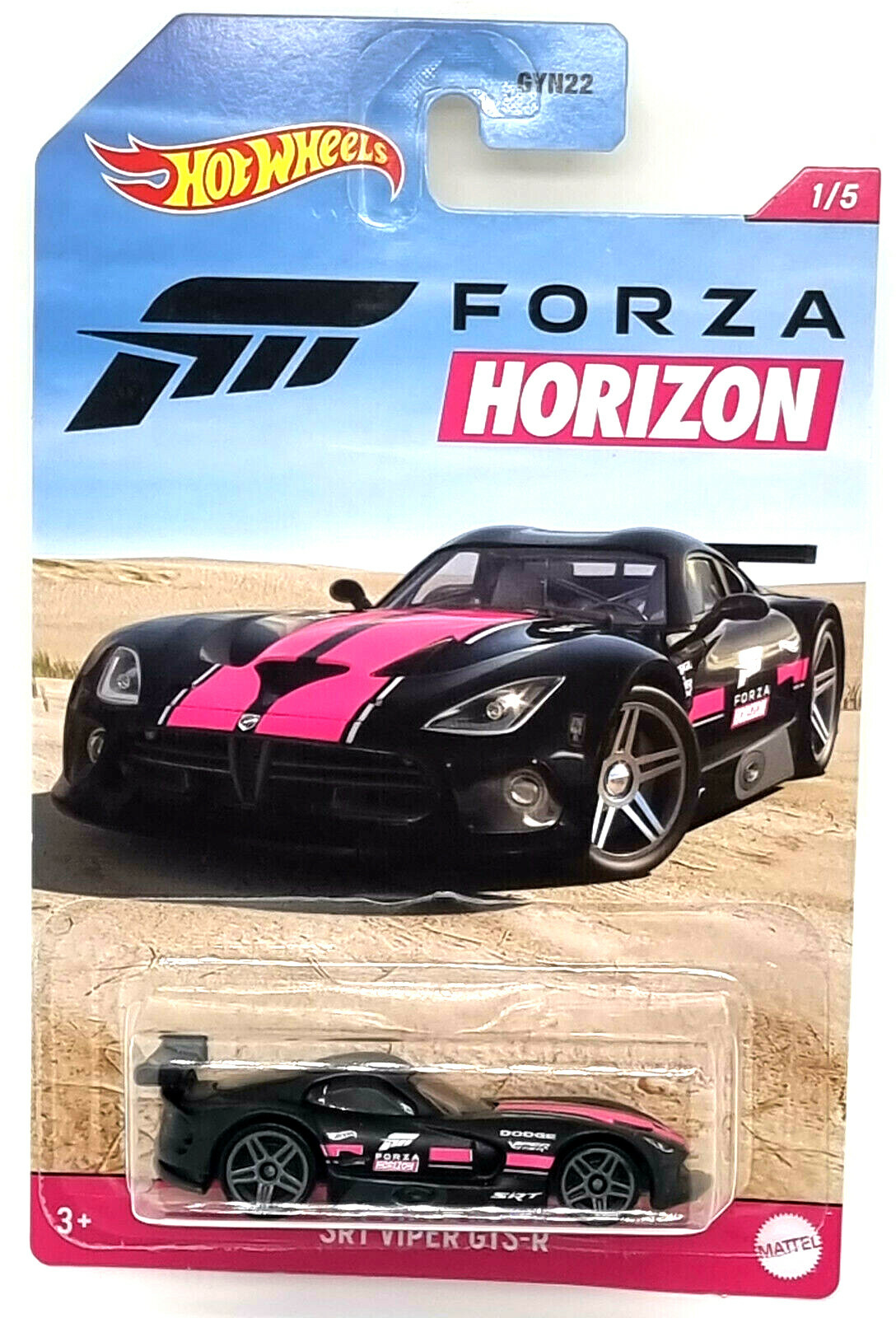 Машинка Mattel Hot Wheels GYN22 Forza серии SRT Viper GTS-R 15 2690₽