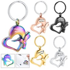 Always In My Heart Hummingbird Urn Pendant Cremation Jewelry for Ashes Necklace