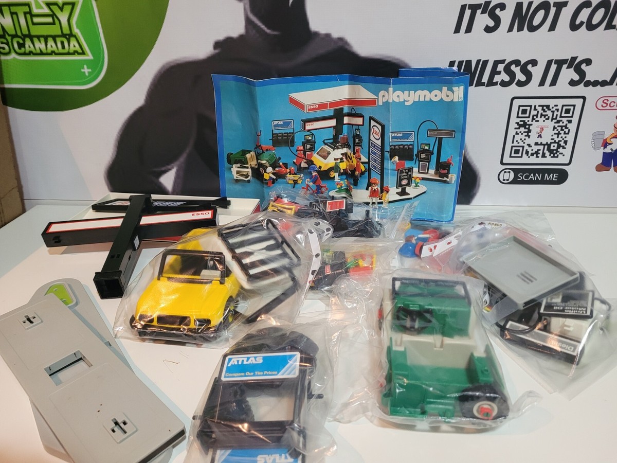 PLAYMOBIL ESSO SERVICE STATION CIB MAIL ORDER BOX INCLUDED