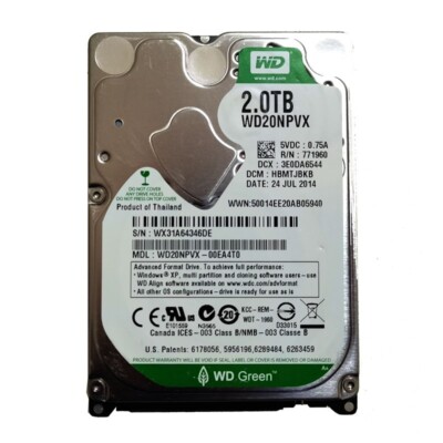 Western Digital WD20NPVX（2.5インチ HDD 2TB） 2TB 2.5-Inch WD Blue | Western Digital