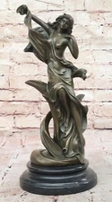 Signed Kassin Bronze Maiden Figurine – Sexy Woman, Hot Cast Collectible Artwork