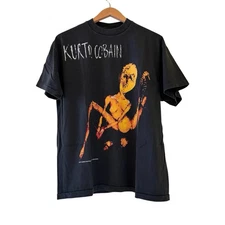 Kurt Cobain Marionette Painting Vintage Reprint Single Stitch All Sport Tag XL