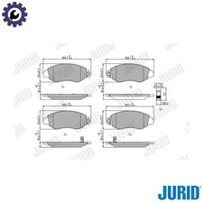 BRAKE PAD SET DISC BRAKE 573015J FOR FORD TRANSIT/Van/Bus/Platform/Chassis 2.4L