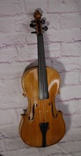 Antique 4/4 Violin European Trade Refinished Heel Crack Repair Needed