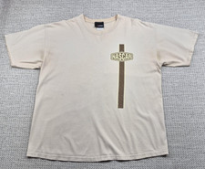 NASCAR Shirt Mens XL Beige 1948 Auto Racing Front Back Graphic Tee NASCAR