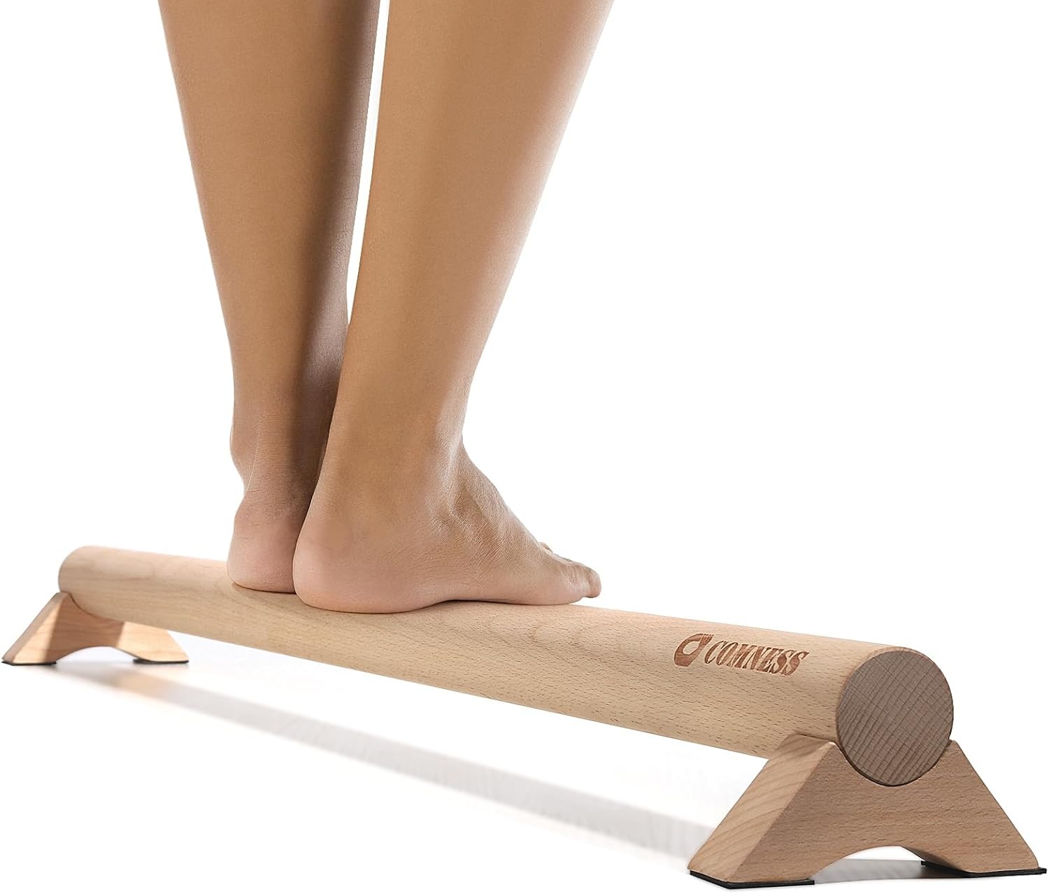Versatile 40 Inch Beech Wood Balance Beam for Home Use - Enhance 40in, 