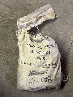 Oregon 67-008 TIRE CHAINS 480/400-8 2 LINK S