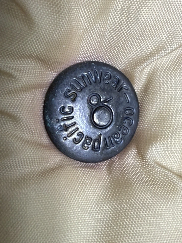 Vtg 80s OP Ocean Pacific Corduroy Puffer Vest-Small Beach Surf Skate Reversible - Image 2 of 4