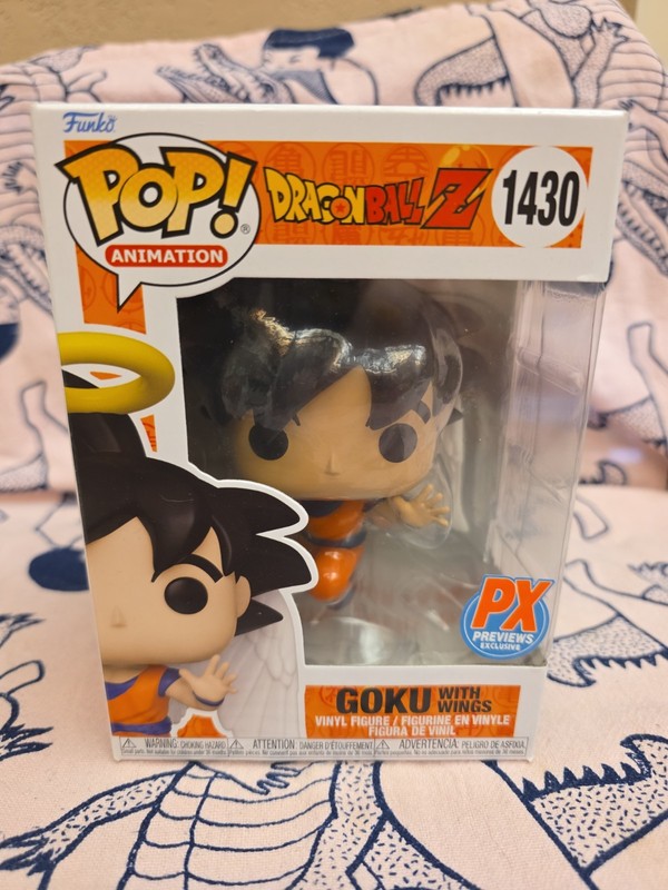 Funko Pop! Animation Dragonball Z Goku with Wings #1430 PX Previews Exclusive