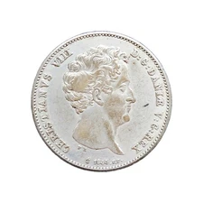 •1844•DENMARK•ONE  RIGSBANKDALER &30 SCHILLING•XF•