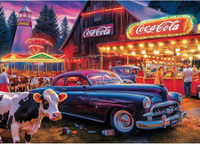 1000 Piece Puzzle for Adults, Puzzles for Adults 1000 Pieces, Summer Country Far