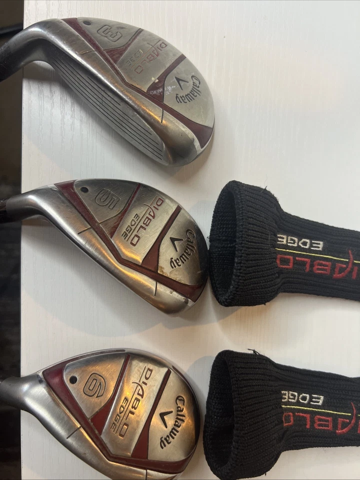 Callaway Diablo Edge 3H 5H &6H Hybrid Set Graphite 60G Shafts Regular Flex - Image 2 of 4
