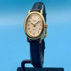 TIMEX CAVATINA Women’s Vintage 2000 Quartz Wristwatch Leather Works New Battery