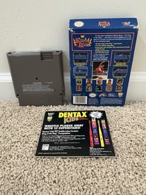 WWF King Of The Ring NES CIB Read