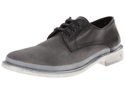 John Varvatos Herren College Derby Oxfords US 13 Kohle