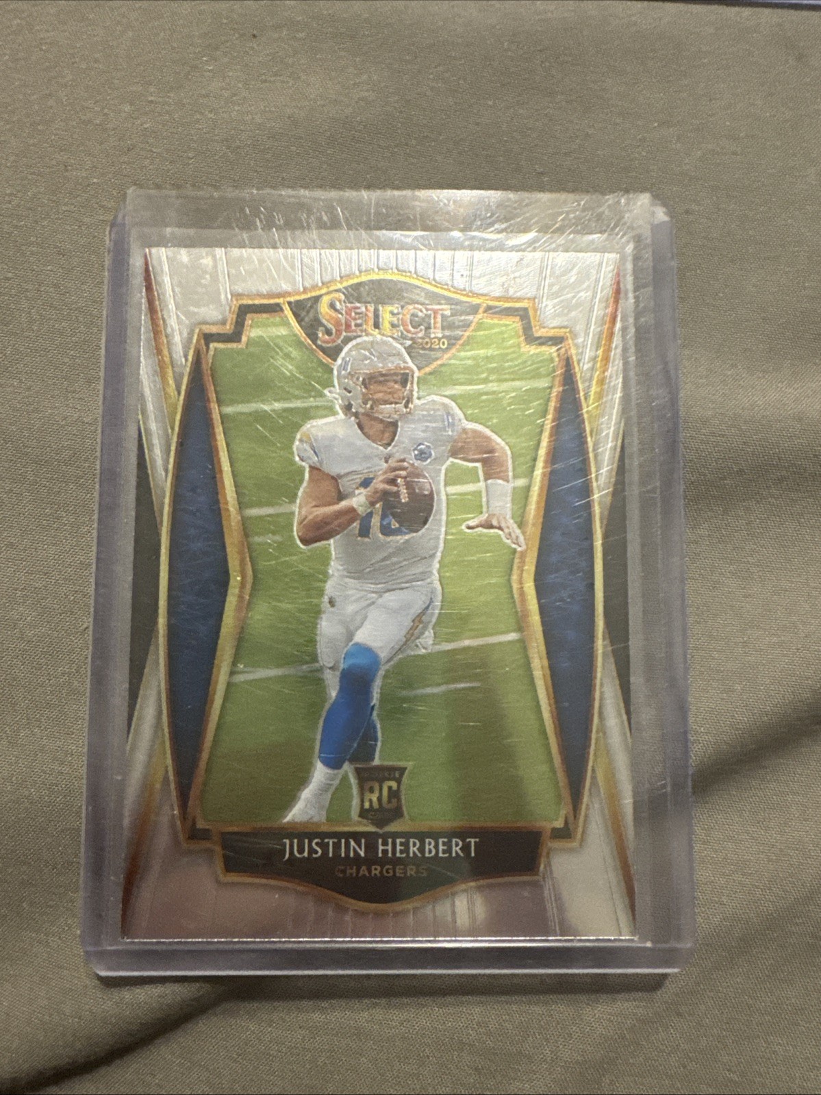 2020 Panini Select - Premier Level Justin Herbert #144 (RC)