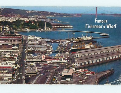 1965 Great Aerial View Of Many Restaurant San Francisco CA q1021