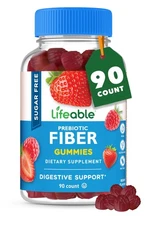 Sugar Free Fiber Gummies Adults 4g Great Tasting Fiber Supplement Gummies Keto F