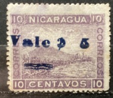 TIMBRE OBLITÉRÉ / ANNÉES 1900  / NICARAGUA / TBE