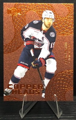 2025-26 Skybox Metal Universe Adam Fantilli Copper Heads SP 5 of 50