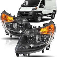 Headlights Assembly with DRL for 2014-2022 RAM ProMaster 1500 2500 3500