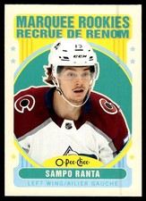 2021-22 Upper Deck 2021-22 O-Pee-Chee Update Sampo Ranta Rookie Colorado