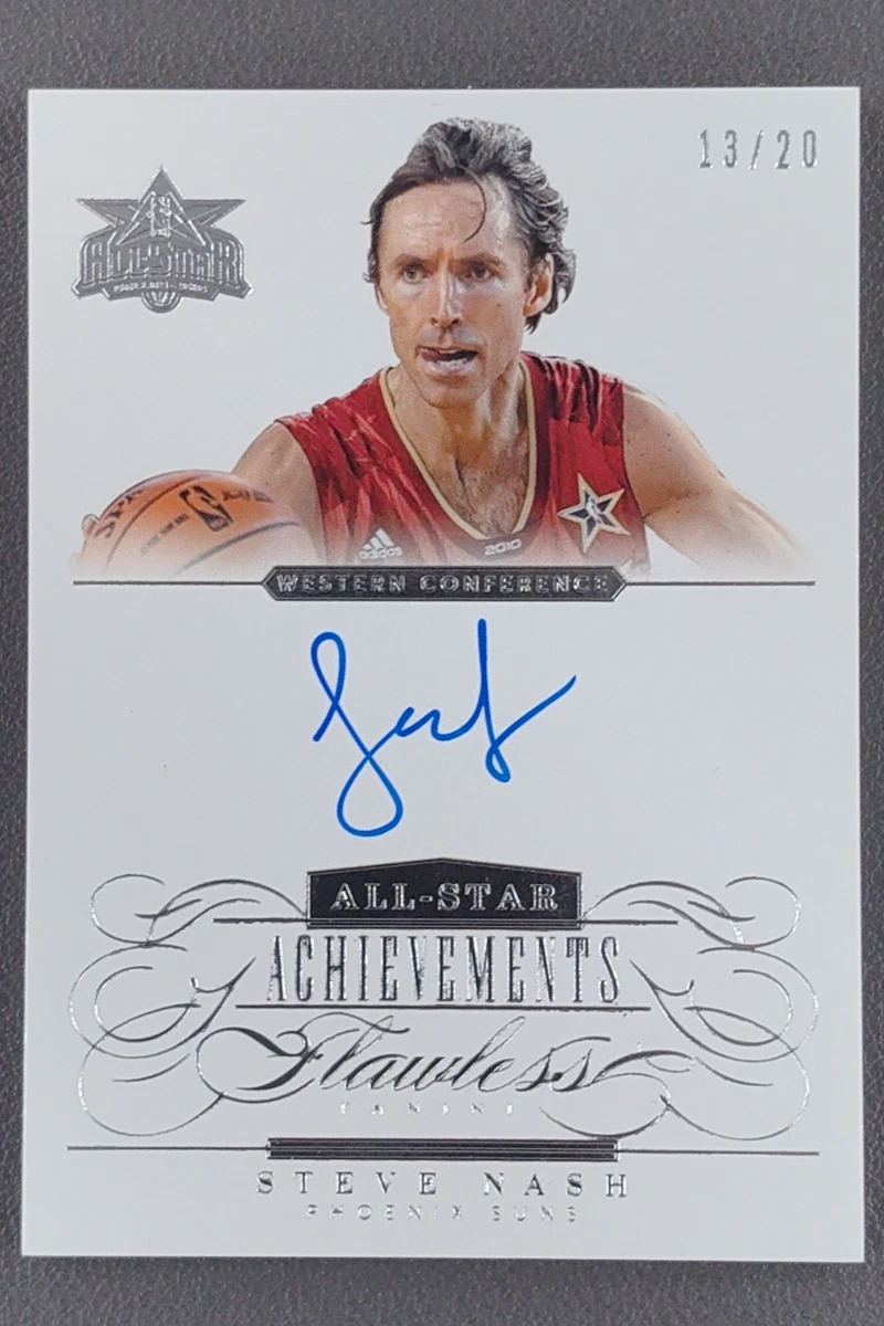 Panini Steve Nash Basketball Autographed Sports Trading Cards 