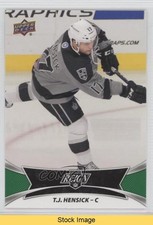 2016-17 Upper Deck AHL Green TJ Hensick #52 READ 0hv6