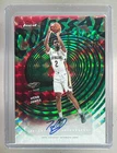 Herb Jones 2025 Topps Finest Green Geometric Refractor Colossal Shots Auto /75