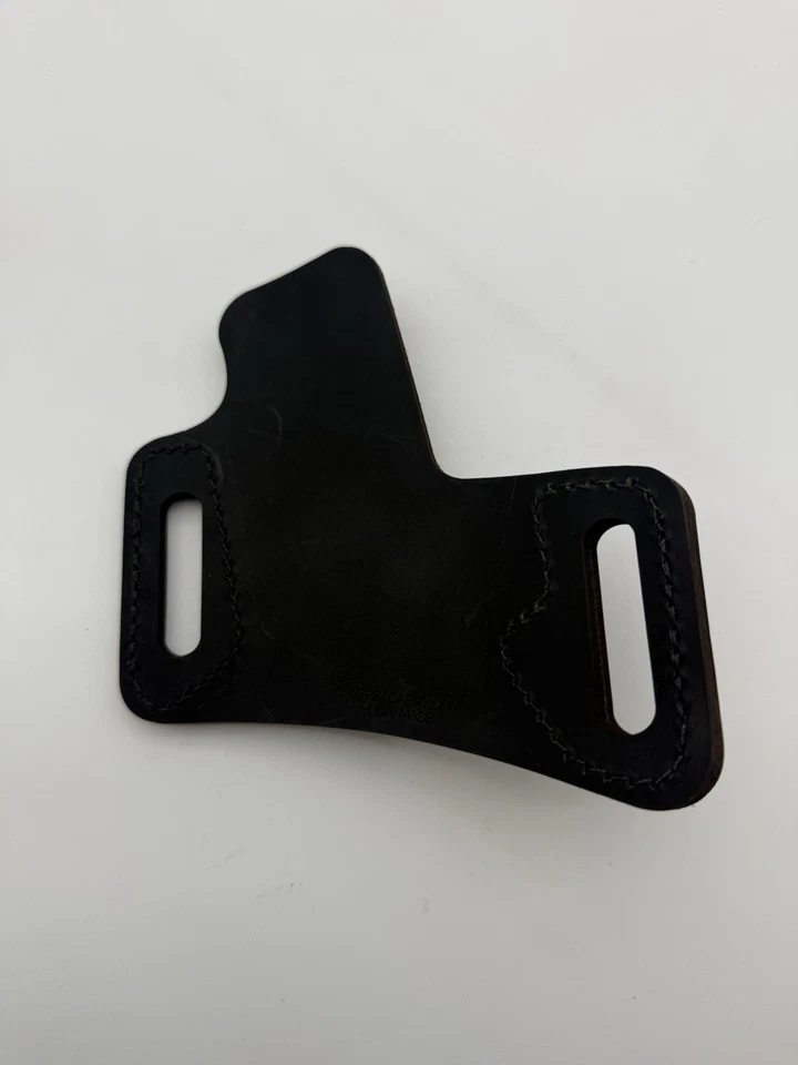 Черная кожаная кобура Versacarry PROTECTOR S1 OWB размер 2 под правую руку 1911 и микро НОВАЯ - Изображение 3 из 4