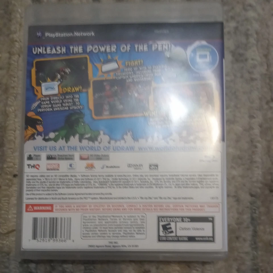 Marvel Super Hero Squad: Comic Combat (Sony PlayStation 3, 2011) - Imagem 2 de 2