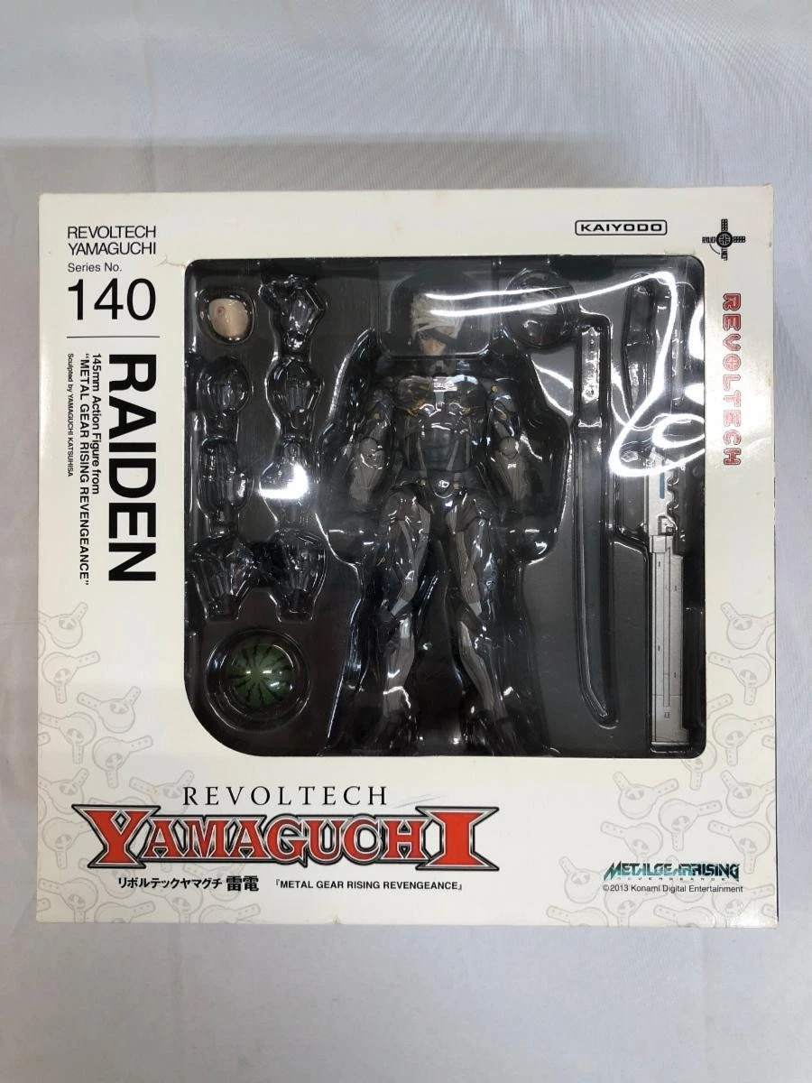 REVOLTECH YAMAGUCHI RAIDEN 140 フィギュア 未使用 KAIYODO Revoltech Yamaguchi No.140 METAL GEAR RISING REVENGEANCE