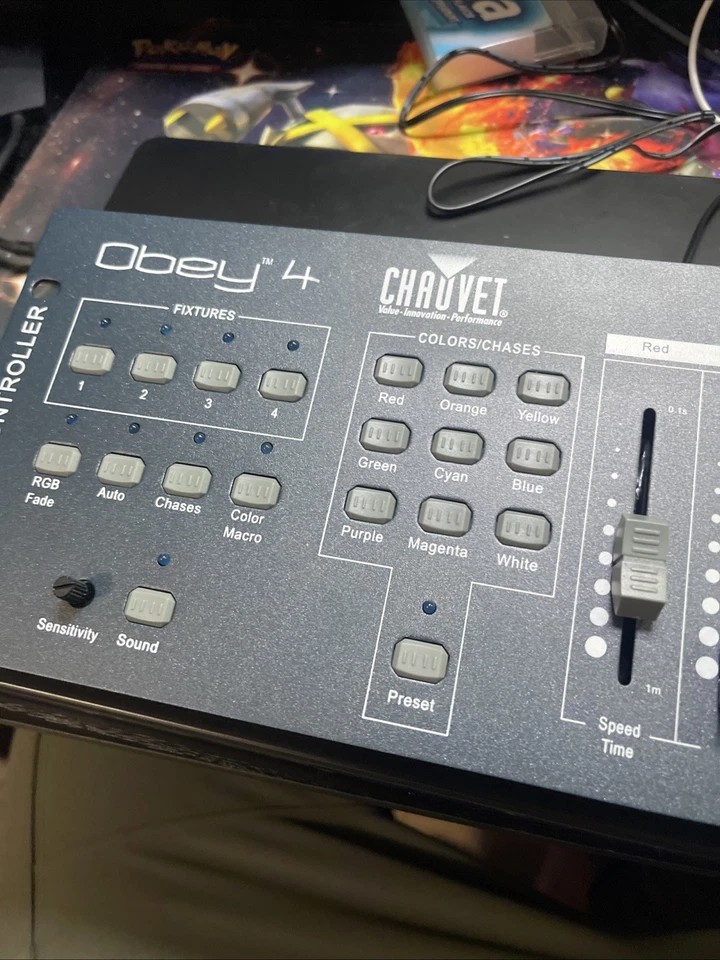 Chauvet OBEY40 DMX Controller - Grey Tested Working - Image 3 of 4